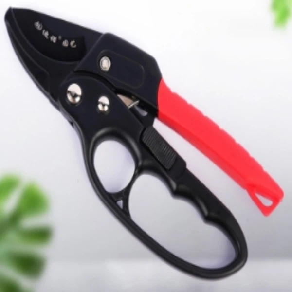 Red And Black Segmented Pruning Shears
