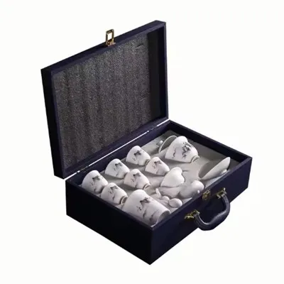 White Porcelain Tea Set